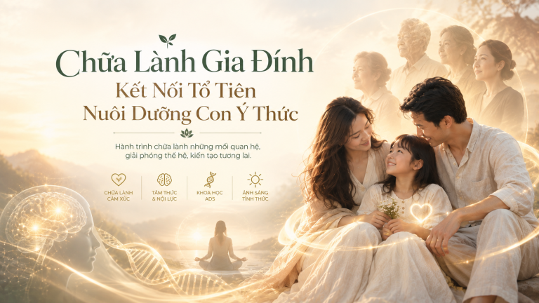 Chữa lành mối quan hệ gia đình và nuôi dạy con cái